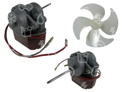 ventilátor NO FROST -  8,5 W, hřídelka 41/49 mm, vrtule 100 mm, BOSCH
